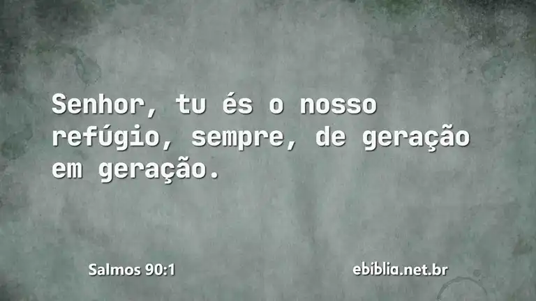 Salmos 90:1