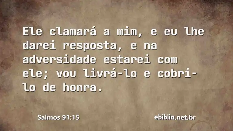 Salmos 91:15