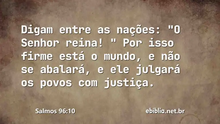 Salmos 96:10