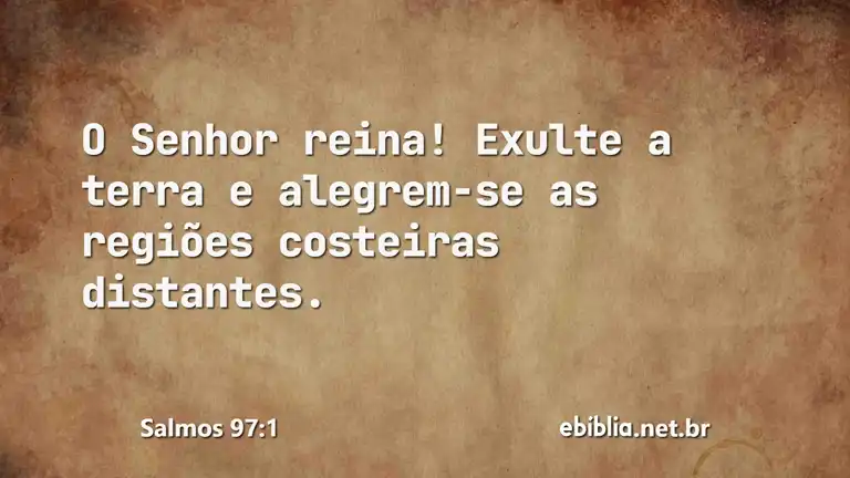 Salmos 97:1