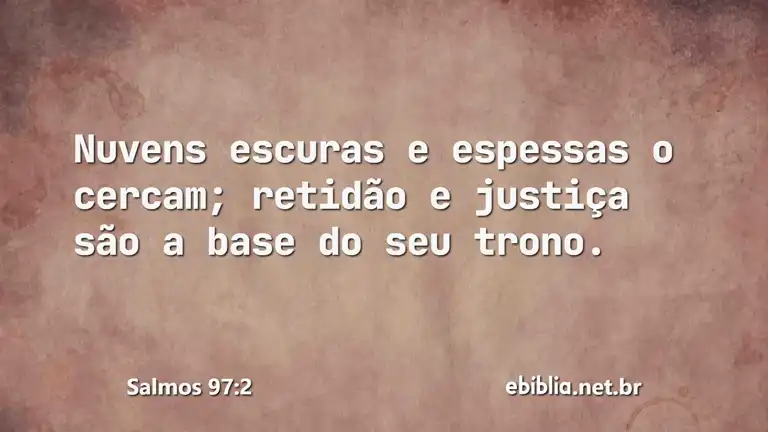 Salmos 97:2