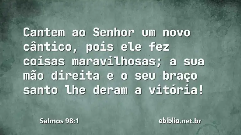 Salmos 98:1