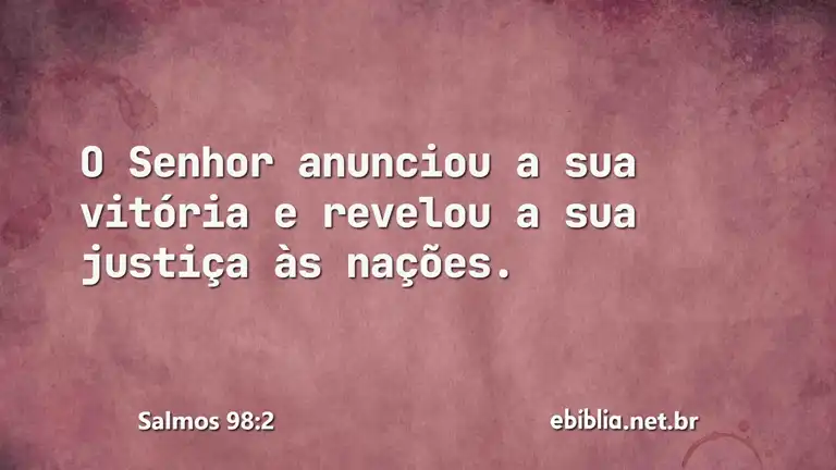 Salmos 98:2