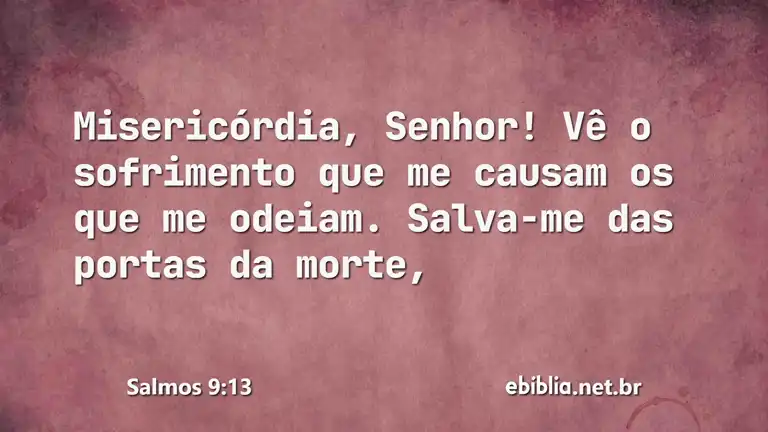 Salmos 9:13