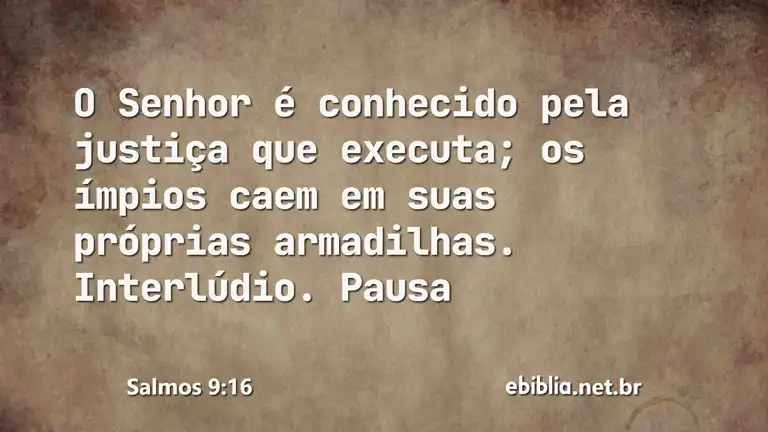 Salmos 9:16