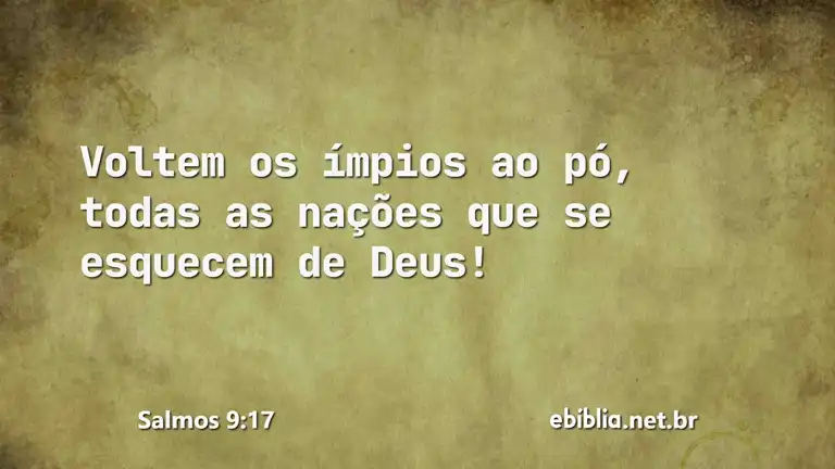 Salmos 9:17