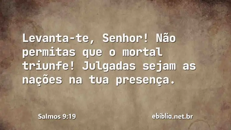 Salmos 9:19