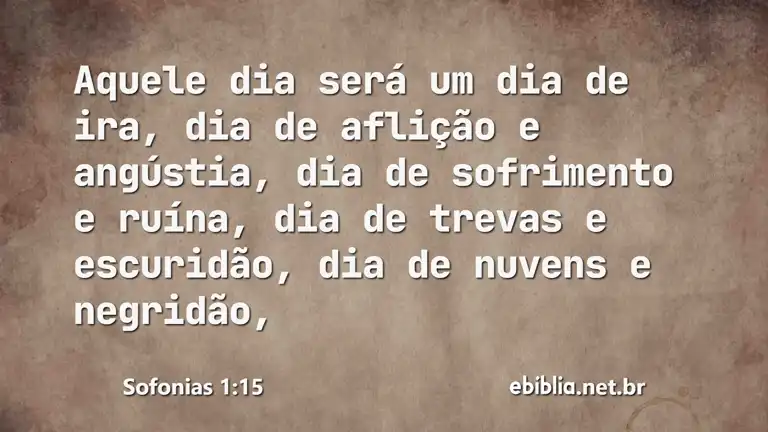 Sofonias 1:15