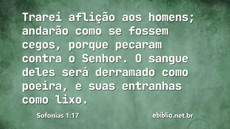 Sofonias 1:17