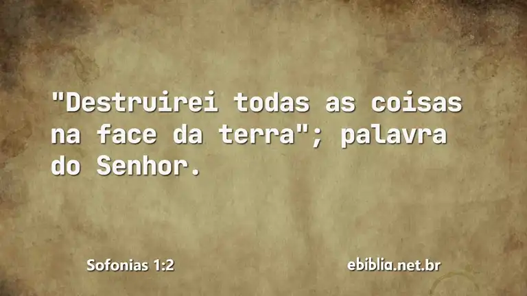 Sofonias 1:2