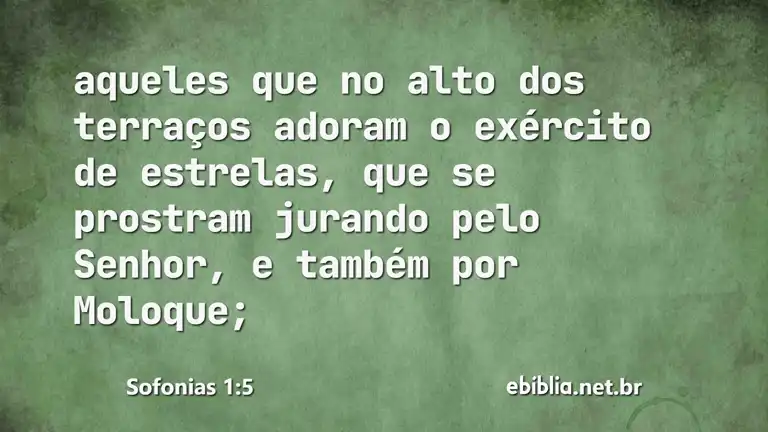 Sofonias 1:5