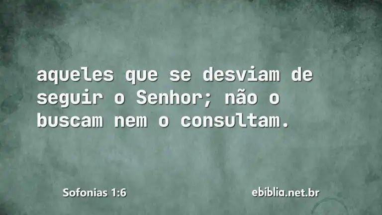 Sofonias 1:6