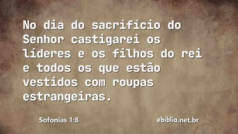 Sofonias 1:8