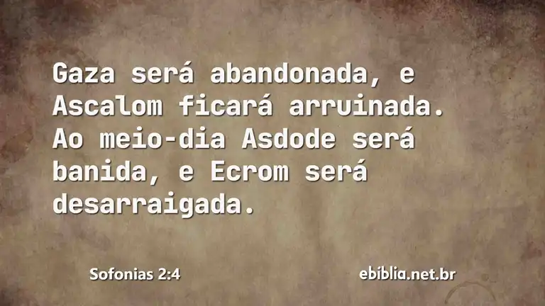 Sofonias 2:4