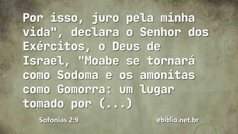 Sofonias 2:9