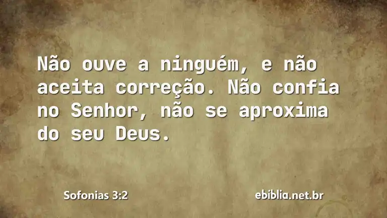 Sofonias 3:2