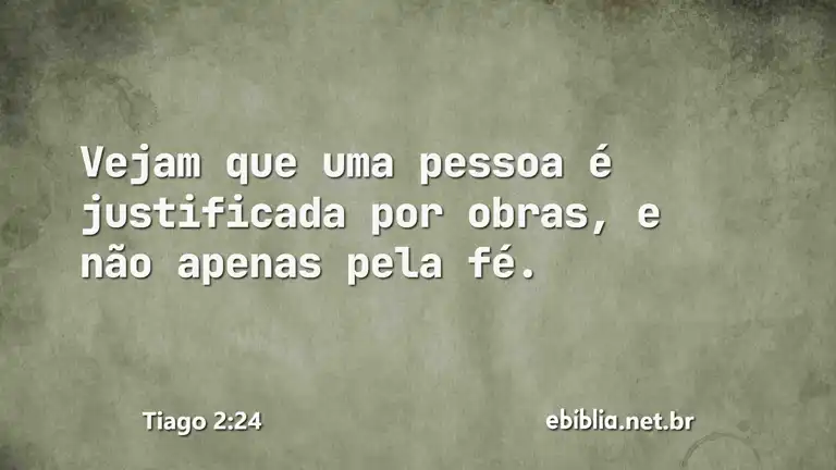 Tiago 2:24