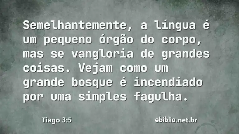 Tiago 3:5