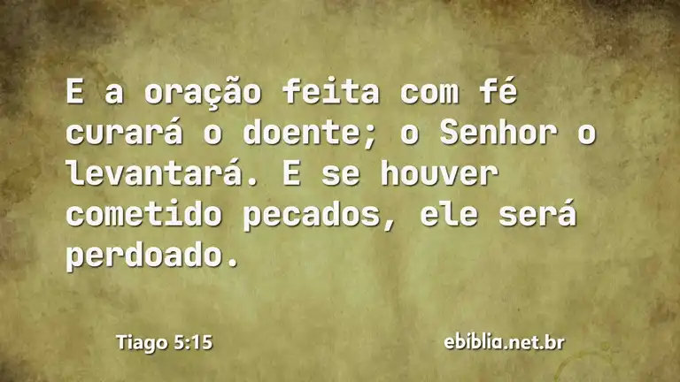 Tiago 5:15