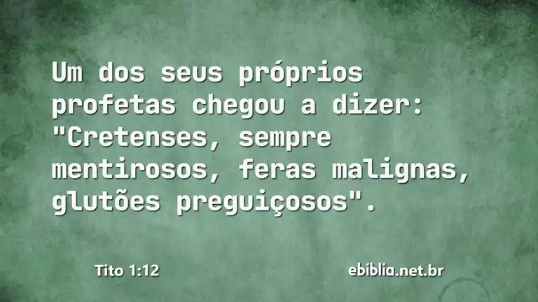 Tito 1:12