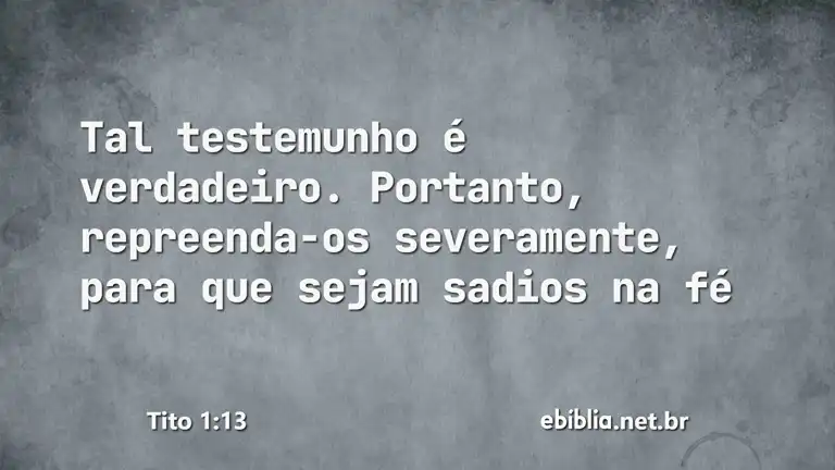 Tito 1:13