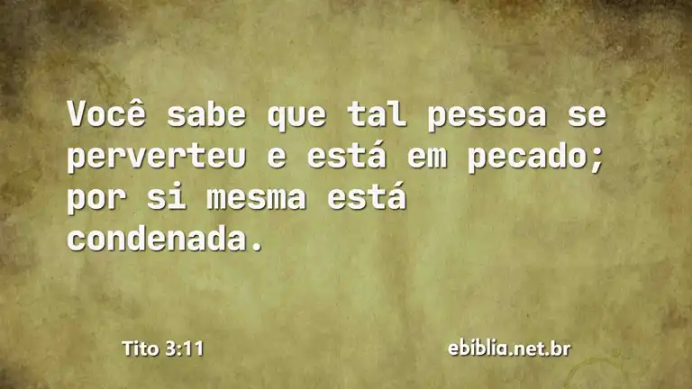 Tito 3:11