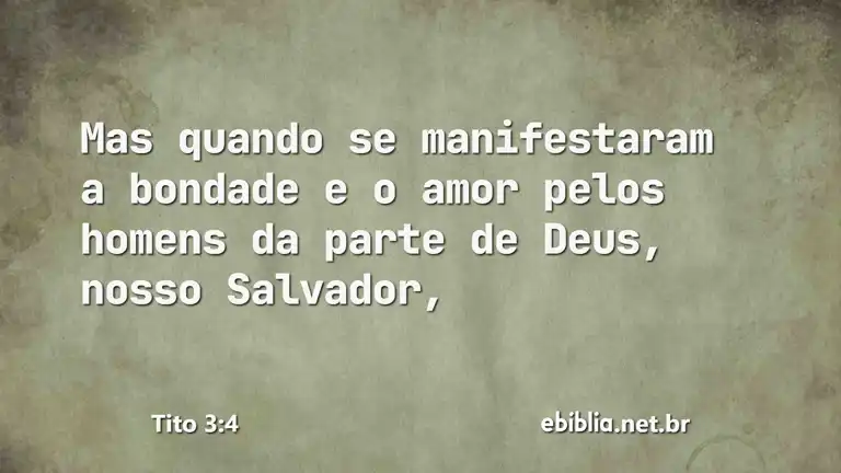 Tito 3:4