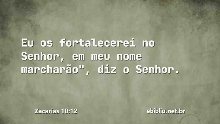 Zacarias 10:12