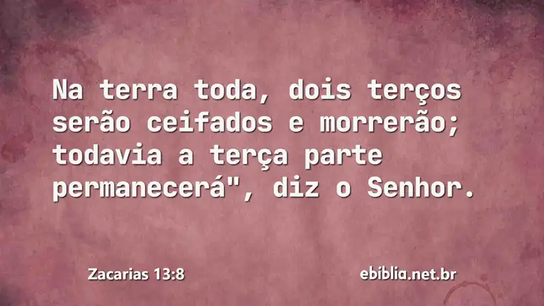 Zacarias 13:8