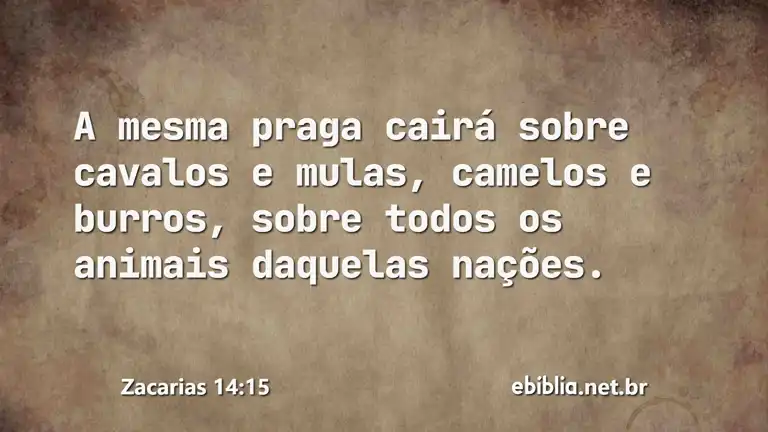 Zacarias 14:15