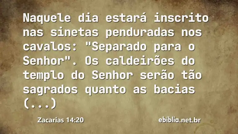 Zacarias 14:20