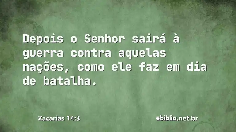 Zacarias 14:3