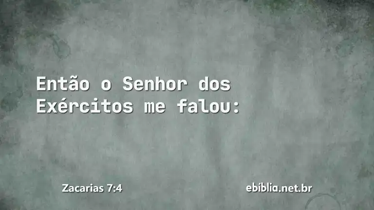 Zacarias 7:4