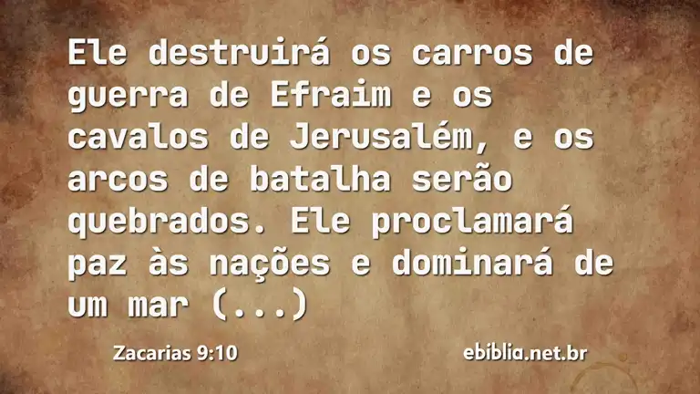 Zacarias 9:10